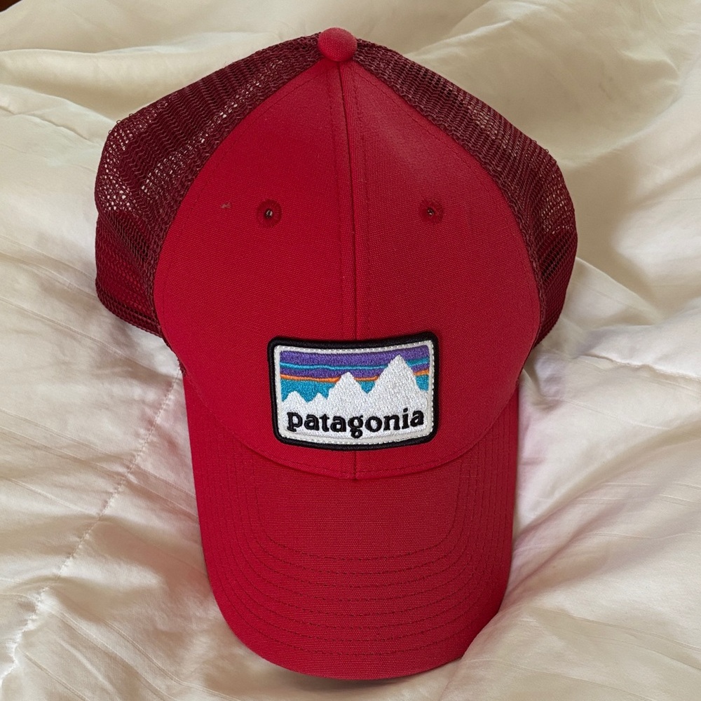 Patagonia Red Trucker Hat